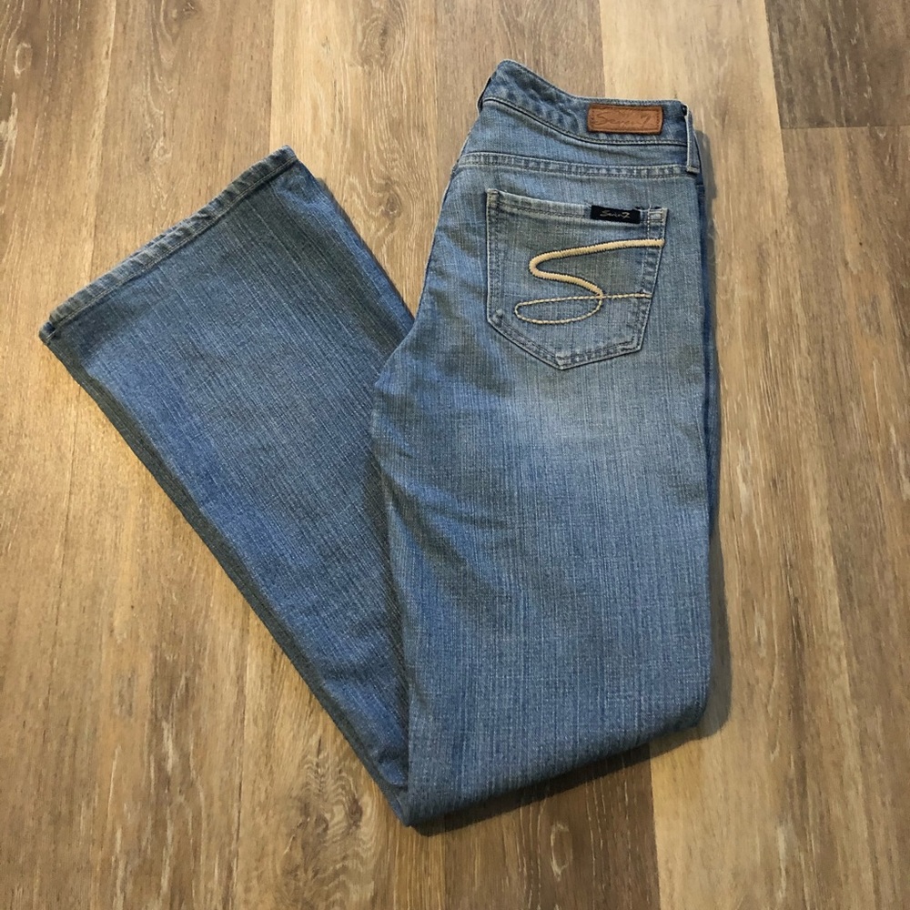 Seven Flare Leg Jeans